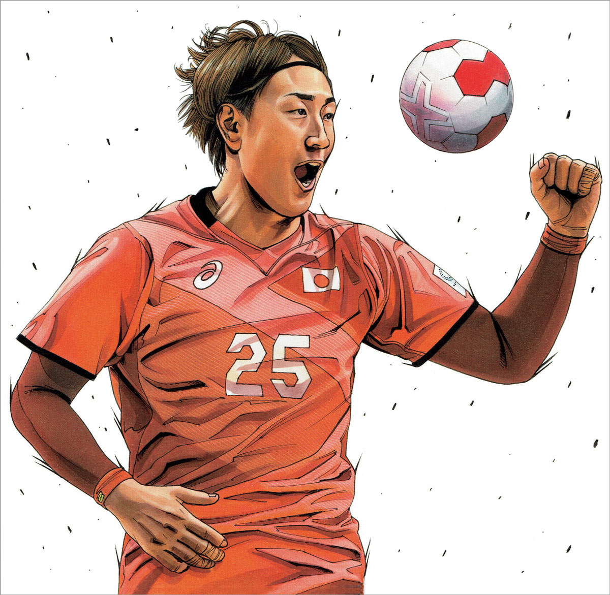 サッカーボール 東京オリンピックモデル （大会への意気込み追記